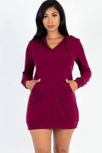 French Terry Hoodie Dress (CAPELLA) - 1Caribbeanmall