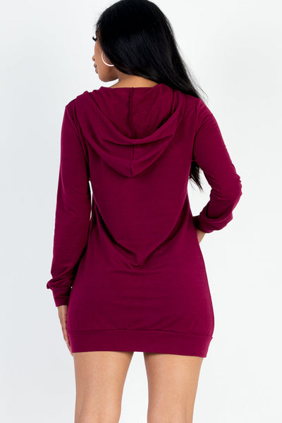 French Terry Hoodie Dress (CAPELLA) - 1Caribbeanmall