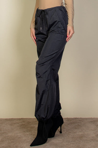 Drawstring Waist Parachute Pants (CAPELLA) - 1Caribbeanmall