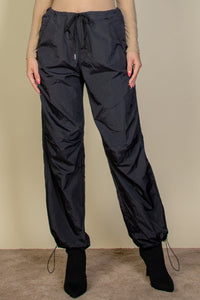 Drawstring Waist Parachute Pants (CAPELLA) - 1Caribbeanmall