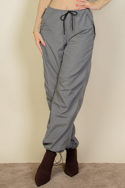 Drawstring Waist Parachute Pants (CAPELLA) - 1Caribbeanmall