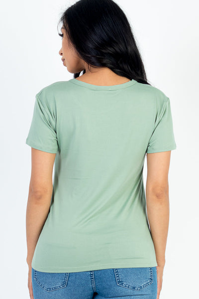 Basic Short Sleeve T-shirt