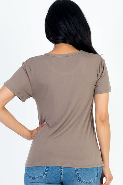 Basic Short Sleeve T-shirt