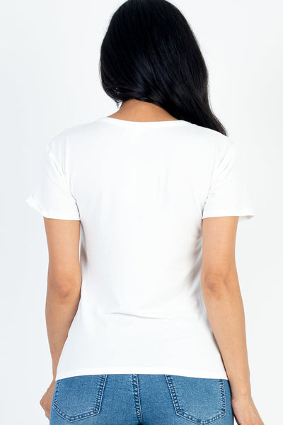 Basic Short Sleeve T-shirt