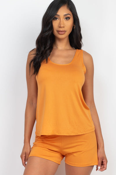 Comfy Tank Top & Shorts Set (collective) - 1Caribbeanmall